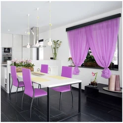 Фиолетовые Стулья На Кухне Фото