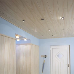 Panel Ceiling Design In The Kitchen