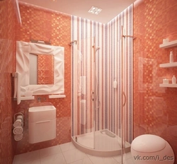 Terracotta bathroom design