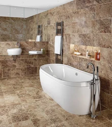 Bathroom Design In Granite Photo