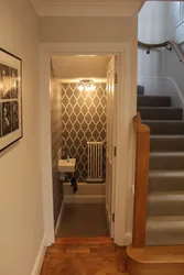 Bathroom under the stairs design