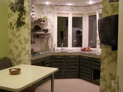 Ремонт на кухне своими руками недорого фото в квартире