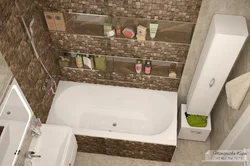 Bathroom Design In A Two-Room Apartment