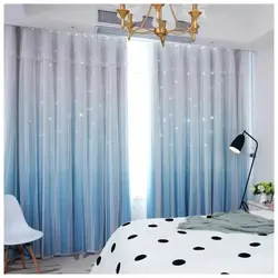 Tulle In The Bedroom In A Modern Style Without Curtains Photo