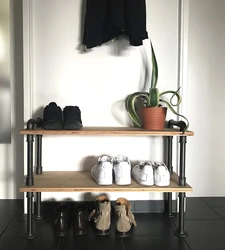 Shoe racks for hallway photo loft