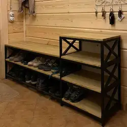 Shoe racks for hallway photo loft