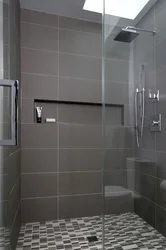 Duş drenajı olan vanna otağı dizaynı