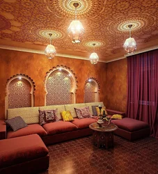 Living room in Turkish style photo