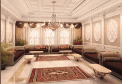 Living room in Turkish style photo