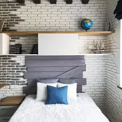 Interior loft bedroom for teenager
