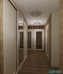 Photo of the hallway in a 3-room apartment