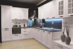Kitchen in a straight line photo