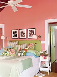 Coral bedroom photo