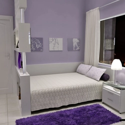 Small Bedroom Design In Modern Style With Sofa