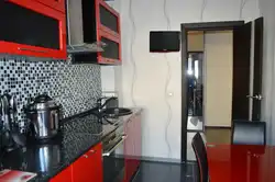 Kitchen design if the kitchen is black