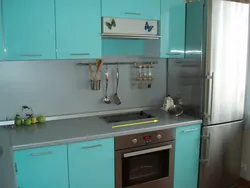 Photo of a kitchen with a 2-burner hob