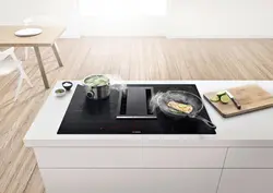 Photo of a kitchen with a 2-burner hob