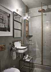 Хрущевтегі лифт стиліндегі ванна
