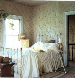 Vintage bedroom interior style