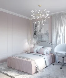 Bedroom interior soft colors