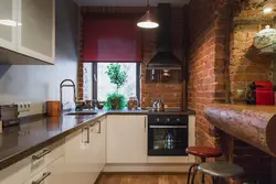 Photo Of A Kitchen With A Loft Style Window
