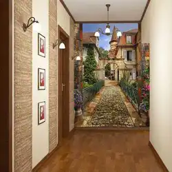 Koridorda 3D foto fon rasmi