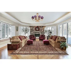 Carpets For The Living Room In A Classic Style Photo In The Interior