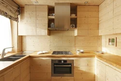 Кухня деревянная своими руками фото
