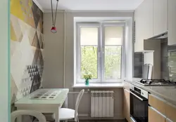 How to enlarge a small kitchen in Khrushchev photo