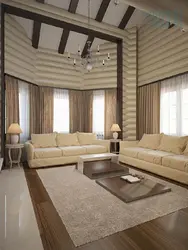 Living room 100 sq m design photo