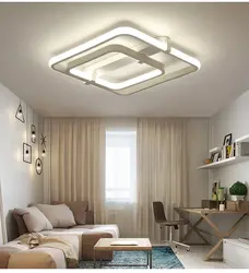 Натяжные потолки с освещением в квартире фото
