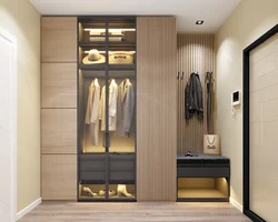 Hallway closet door design