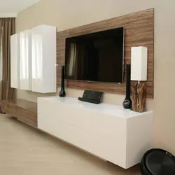 Комод в современном стиле в гостиную фото под телевизор