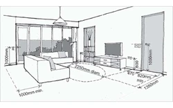 Living Room Interior 3 By 3