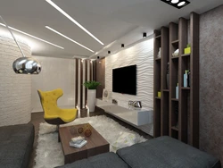 Living room interior 3 d