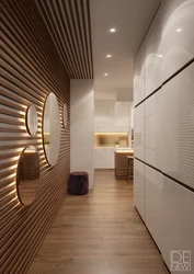 Slatted hallway design