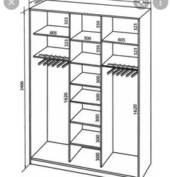 Make a wardrobe in the hallway with your own hands photo