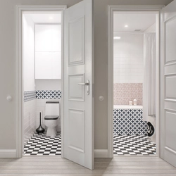 Apartment Toilet Door Design