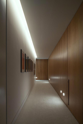 Light lines hallway photo