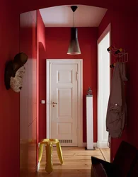 Photo Of Burgundy Hallway