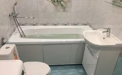 Дизайн в ванной панелями хрущевка