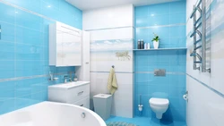 Turquoise bath design photo