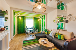 Фото зеленых стен в квартире