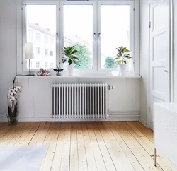 Battery in the living room interior photo