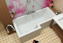 Маленькія ванны для маленькіх ванных памеры фота