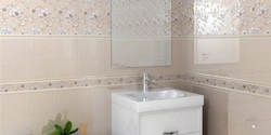 Baccarat cerama marazzi in the bathroom interior