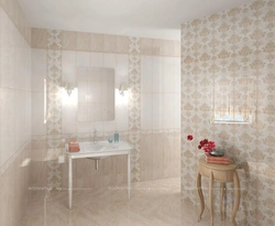 Baccarat cerama marazzi in the bathroom interior