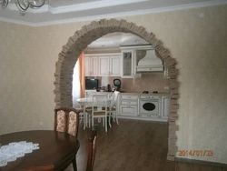 Arch in the kitchen photo ideas