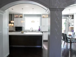 Arch in the kitchen photo ideas