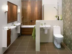 Bath partition from toilet photo